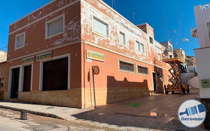 decomor pintura para fachada en Almería